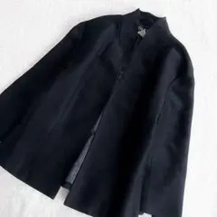 インディヴィ ラメ入りジャケット ブラック 長袖 日本製 フォーマル Lサイズ