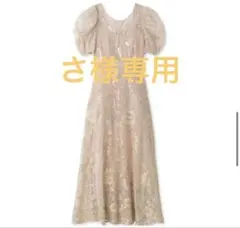 【SNIDEL】スパンコール刺繍ドレス THEDRESSLAB【限定】のサムネイル