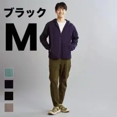 氷撃冷感(R)-10℃サンガードUVフーディ　フード付【ブラック】M ワークマンのサムネイル