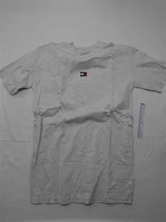 ◎トミー ジーンズ ロゴ刺繍Tシャツ グレー系 S メンズ