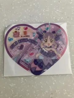 ハートクリアコースター プリキュア　かっぱ寿司　コラボ　キュアキュンキュン