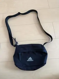 GREGORY エンベロップショルダーバッグ ブラック黒