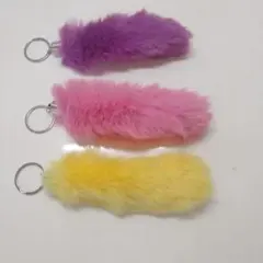 ファーキーホルダー 3点セット