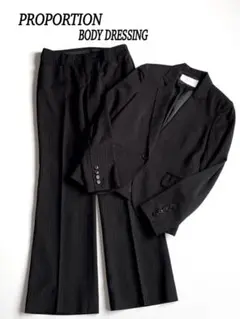 レディース スーツ セットアップ ジャケット パンツ 裏地あり 1つボタン