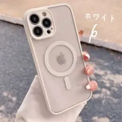 【訳あり】　iPhone14Proケース　クリア　MagSafe　ホワイト 2