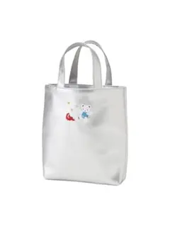 familiar ファミリア　シルバー トートバッグ　STAR