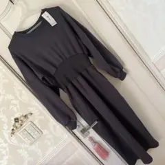 【新品】La-gemmeトレーナーワンピースFREEロング丈