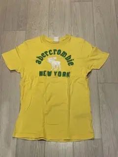 アバクロ キッズ　Tシャツ　XL→大人Sサイズ相当　アップリケ