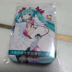【限定非売品】初音ミク献血缶バッジ