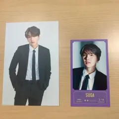 BTS バンバンコン ユンギ フォトセット① メッセージフォト②