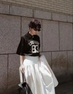 machatt マチャット ナンバーメッシュTシャツ ネイビー - メルカリ