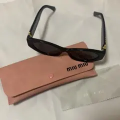 登坂広臣さん愛用✨ MIU MIU ミュウミュウ Glimpse サングラス - メルカリ