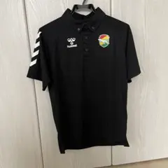 【新品未使用】ジェフhummel ポロシャツ ブラック Mサイズのサムネイル