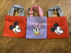 キャンドゥ　Disney ミニミニバッグキーホルダー ３種セットのサムネイル