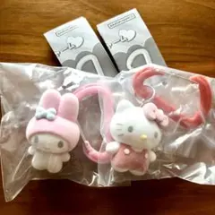 サンリオキャラクターズ カラフルカラビナマスコットチャーム キティ マイメロディ
