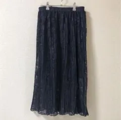 LEPSIM レースプリーツスカート