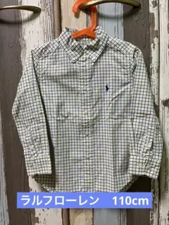 ラルフローレン キッズ　110cm ボタンダウンシャツ