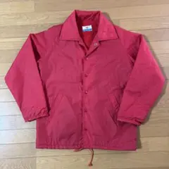 [タタキタグ]チャンピオン コーチジャケット 80s 無地 裏地ボア Mサイズ