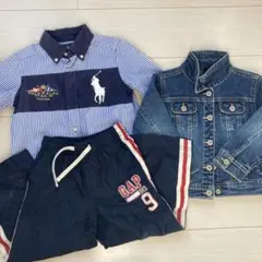 さらに千円お値下げ中！ラルフローレン 他　３歳　９０〜１００　冬服まとめ売り