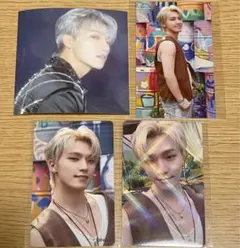 SEVENTEEN heaven トレカ　ステッカー　ディノ　4点セット