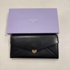 Paul Smith 長財布 ブラック ラブレター