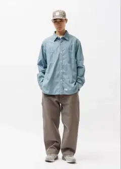 WTAPS CB / LS / COTTON. CHAMBRAY 01 S 26 - メルカリ
