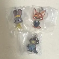 めじるしアクセサリー ズートピア ニック ジュディ 二ブルズ