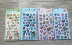 stickers シールセット 硬いシール たまごっち 3Dシールセット