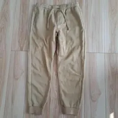 Rocky Monroe　ロッキーモンロー　裏起毛　ジョガーパンツ　ベージュ