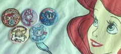 ナルミヤキャラクターズ刺繍ピンズ 5個セット アリエルデザイン