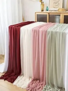 ホワイトテーブルクロス 結婚式 ウェディング ウェルカムスペース