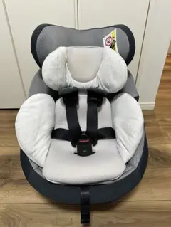 美品 Combi THE Sチャイルドシート ブルーグレー 日よけ付き