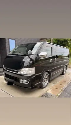 2014 トヨタ ハイエースバン 3Lディーゼルターボ 前後3インチ 