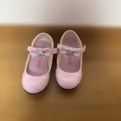 ピンクフォーマルシューズ　ビビディ・バビディ・ブティック　21cm