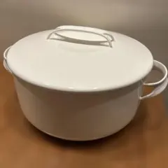 DANSK コベンスタイル 両手鍋ホワイト23cmサイズ(廃盤品希少)新品未