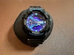 カシオ G-SHOCK GA-110HC ハイパーカラーズ ブラック パープルのサムネイル
