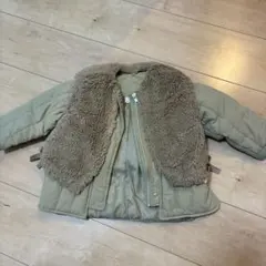 カーキ色アウター 95cm未満