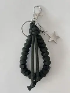 ハンドメイド/パラコード/キーホルダー/キーリング/チャーム