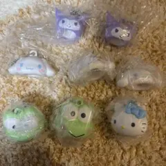 サンリオ マスコットキャップチャーム 6個セット