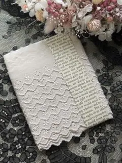 L55 コットンレース　紅茶色　7m