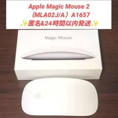 Apple Magic Mouse 2（MLA02J/A）A1657 動作確認済