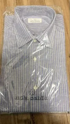 mila schon 青白ストライプ ワイシャツ 新品