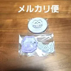 ちいかわベビー モモンガ 缶バッジ ステッカー