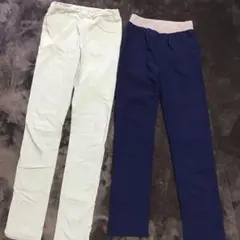 2点　長ズボン　裏起毛　ストレート