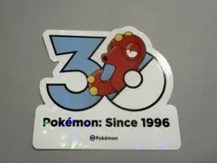 【韓国限定】　ポケモン　30周年　ステッカー　オクタンのサムネイル