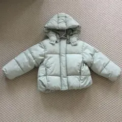 新品　BREEZE 中綿ダウンジャケット120 グリーン