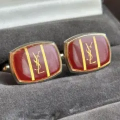 Yves Saint Laurent YSLロゴ　カフリンクス　カフス