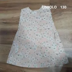 UNIQLO PAUL & JOE 花柄ノースリーブワンピース 130