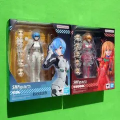 未開封品 S.H.フィギュアーツ 綾波レイ ＋ 式波・アスカ・ラングレー　ヱヴァ