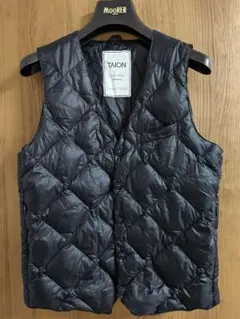 TAION City Line シングル ダウンジレ（ブラック）